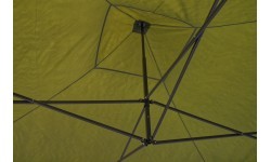 Sulankstoma prekybos palapinė 3x3 m, žalia, vandeniui atspari