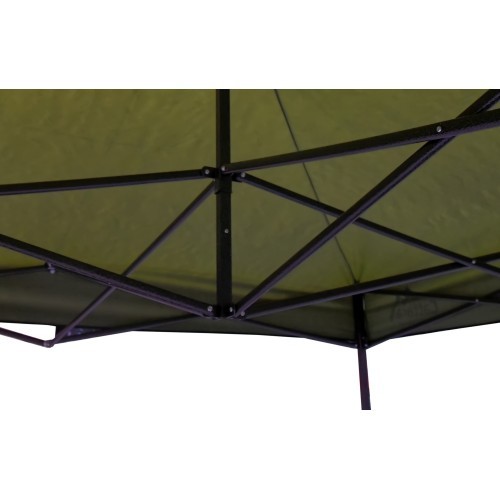 Party tent scissor 3x3m green WATERPROOF