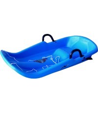 Plastikinės sniego rogutės Twister - Ryškiai mėlyna