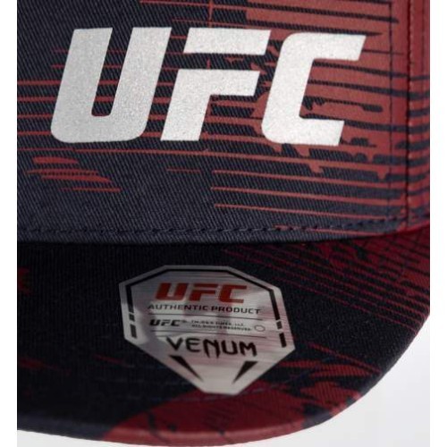 Кепка UFC Zenith by Venum Authentic Fight Week Trucker, бордовая