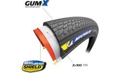Padanga Michelin Power Adventure Classic - Competition Line 700 x 42C (42-622) // sulankstoma, bekamerinė