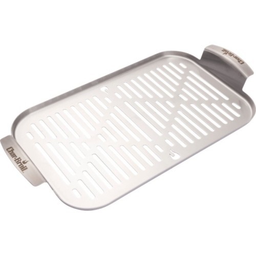 Char-Broil Grill+ Stainless Steel Grilling Tray