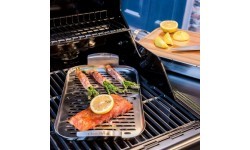 Char-Broil Grill+ Stainless Steel Grilling Tray