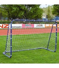 Lengvai surenkami futbolo treniruočių vartai Spartan 240 x 160 x 100 cm
