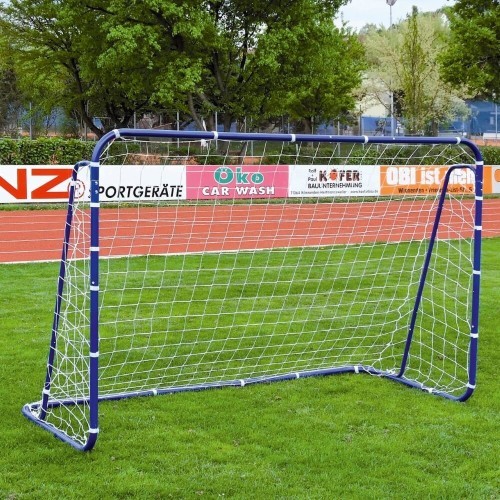 Lengvai surenkami futbolo treniruočių vartai Spartan 240 x 160 x 100 cm