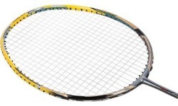 NR419 CARBON / BADMINTON ROCKET + COVER NILS