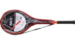 NRZ005 STEEL / BADMINTON SET 2 ROCKETS + COVER NILS