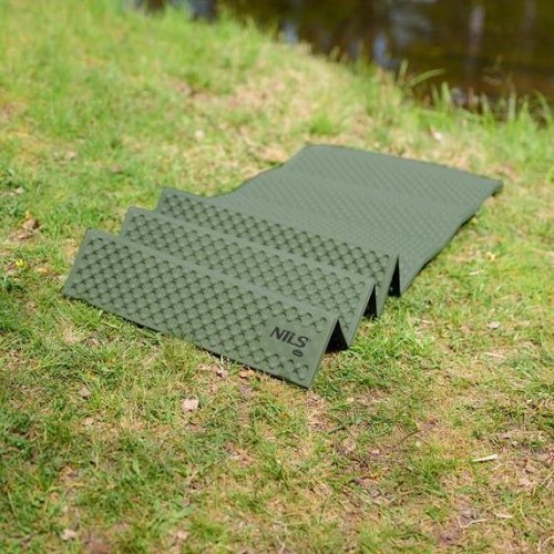 Зеленый складной коврик Nils Camp NC1768, 188 см
