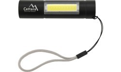 LED Flashlight Cattara ZOOM 120lm rechargeable