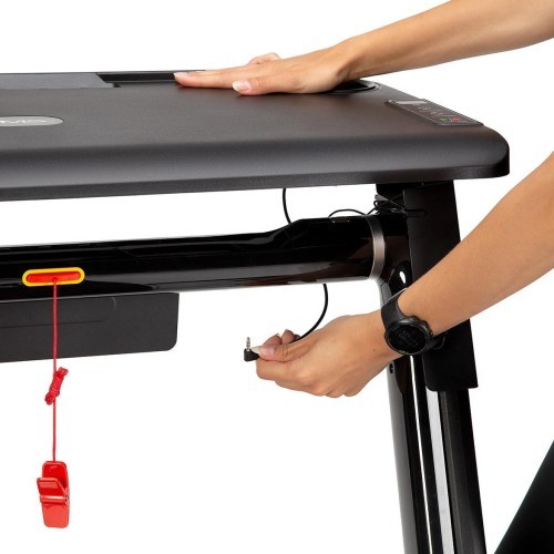 LOOP12 MULTI GRAY ELECTRIC TREADMILL WITH TABLE HMS