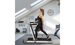 LOOP12 MULTI GRAY ELECTRIC TREADMILL WITH TABLE HMS