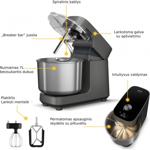 Ooni Halo Pro Charcoal Grey kitchen mixer