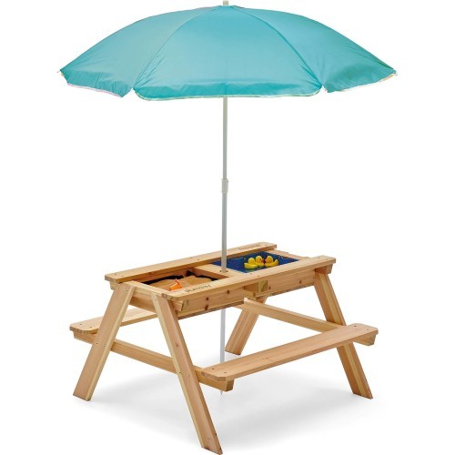 Plum Surfside 3-in-1 žaidimų stalas su skėčiu
