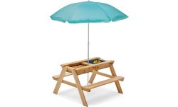 Plum Surfside 3-in-1 žaidimų stalas su skėčiu