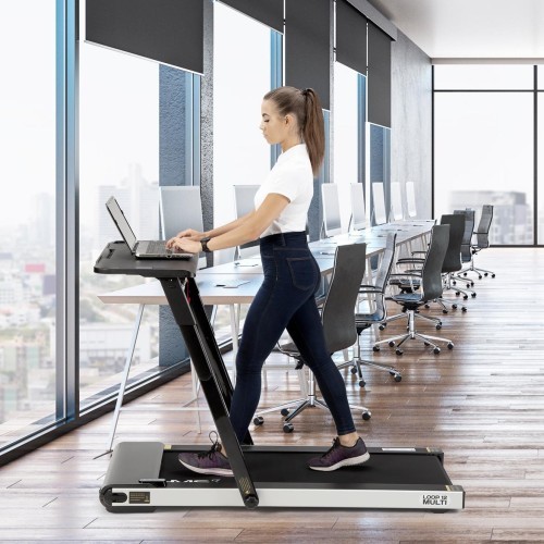 LOOP12 MULTI BLACK ELECTRIC TREADMILL WITH TABLE HMS