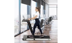 LOOP12 MULTI BLACK ELECTRIC TREADMILL WITH TABLE HMS