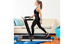 LOOP12 MULTI BLACK ELECTRIC TREADMILL WITH TABLE HMS