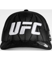 Kepurė UFC Zenith by Venum Authentic Fight Night, juoda/balta/oranžinė