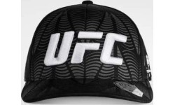 Кепка UFC Zenith by Venum Authentic Fight Night, чёрно-бело-оранжевая