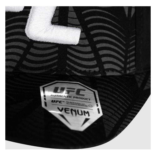 Kepurė UFC Zenith by Venum Authentic Fight Night, juoda/balta/oranžinė