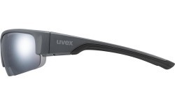 Akiniai Uvex Sportstyle 215 grey mat / litemirror silver