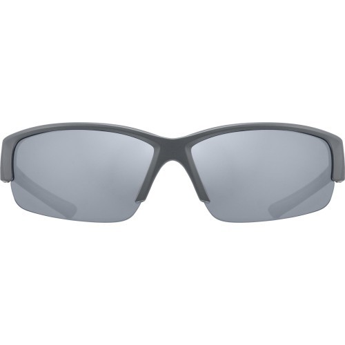 Uvex Sportstyle 215 glasses grey mat / litemirror silver