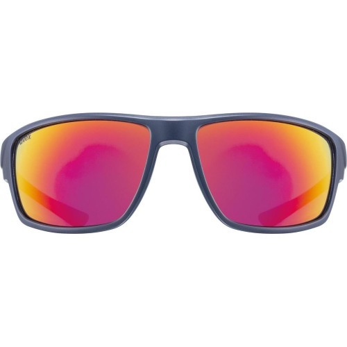Uvex Sportstyle 230 blue mat / mirror red glasses