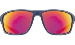 Очки Uvex Sportstyle 230 blue mat / mirror red