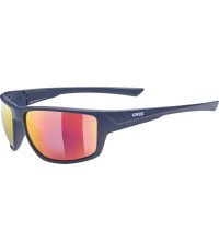 Очки Uvex Sportstyle 230 blue mat / mirror red