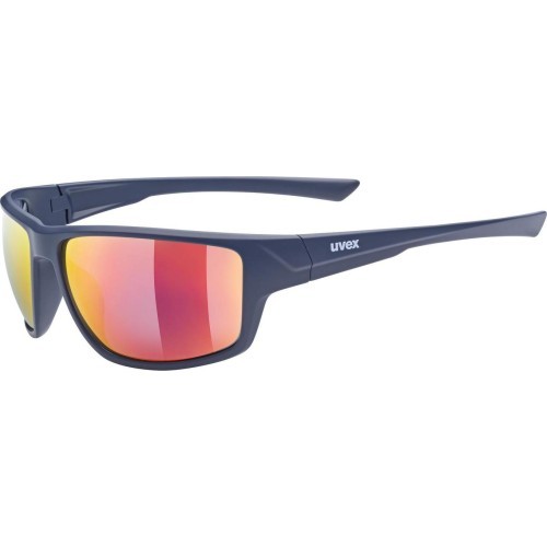Uvex Sportstyle 230 blue mat / mirror red glasses