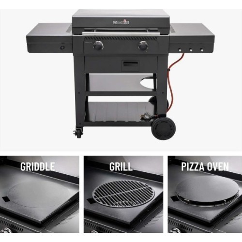Dujinė kepsninė su plokštuma Char-Broil Versa-Tile