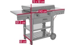 Газовый гриль Char-Broil Versa-Tile с плитой