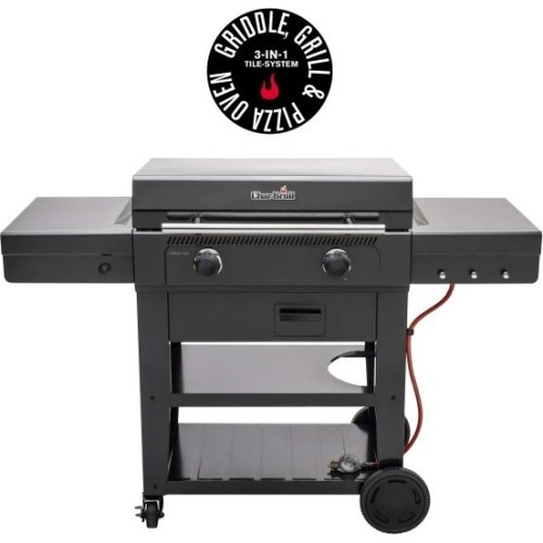 Char-Broil Versa-Tile gas grill with griddle