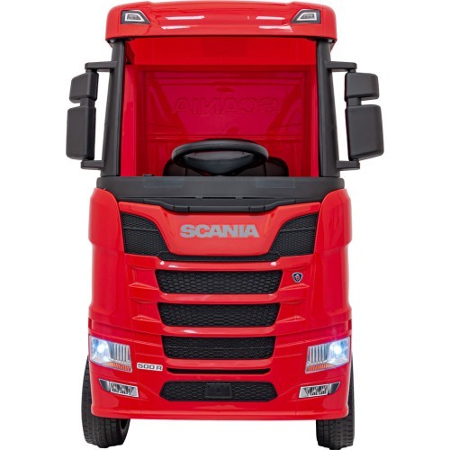 Электромобиль Scania R-Serie, красный