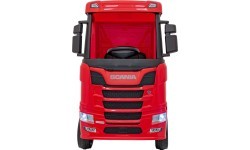 Elektromobilis Scania R-Serie, raudonas
