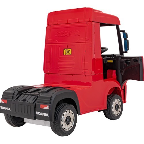 Elektromobilis Scania R-Serie, raudonas