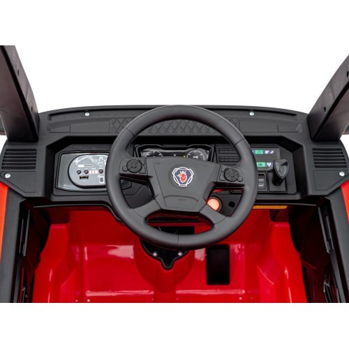 Elektromobilis Scania R-Serie, raudonas
