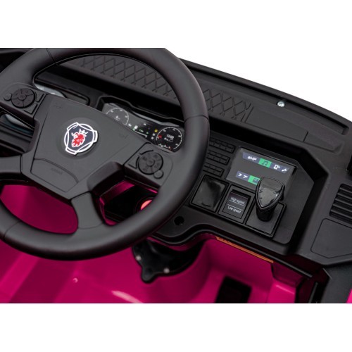 Elektromobilis Scania R-SERIE, rožinis