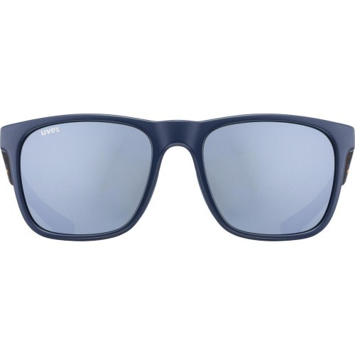 Uvex lgl 42 sunglasses blue mat havanna / litemirror silver