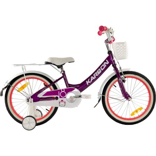 Karbon Tiara 18 bicycle, violet