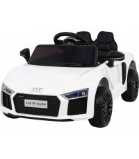 Elektromobilis Audi R8, baltas