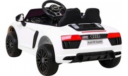 Elektromobilis Audi R8, baltas