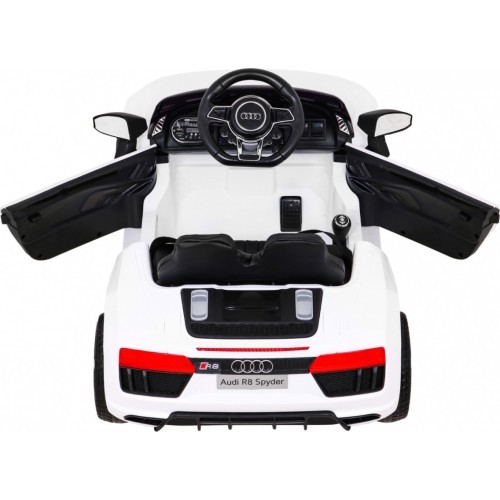 Elektromobilis Audi R8, baltas