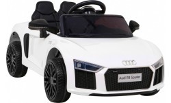 Elektromobilis Audi R8, baltas