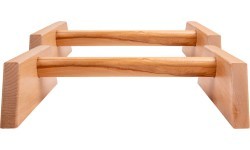 Wooden Push Up Bars inSPORTline Dremar DR40