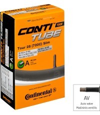 Continental Tour 28 Slim Tube 700 x 28/37C (28/37 - 622), AV 40 mm