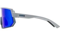 Uvex Sportstyle 235 glasses rhino-deep space mat / mirror blue