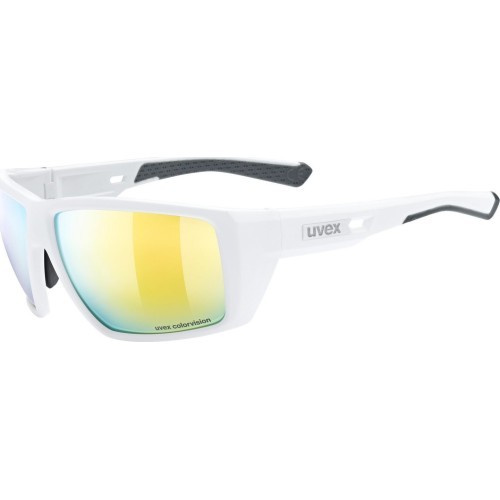 Uvex mtn venture CV Glasses White Matt / Mirror Gold