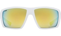 Очки Uvex mtn venture CV white matt / mirror gold