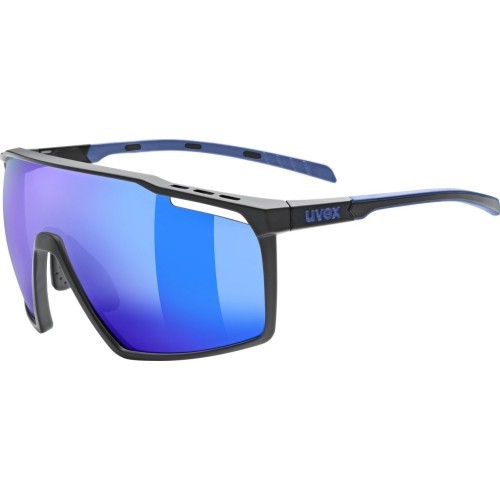Очки Uvex mtn perform black-blue matt / mirror blue